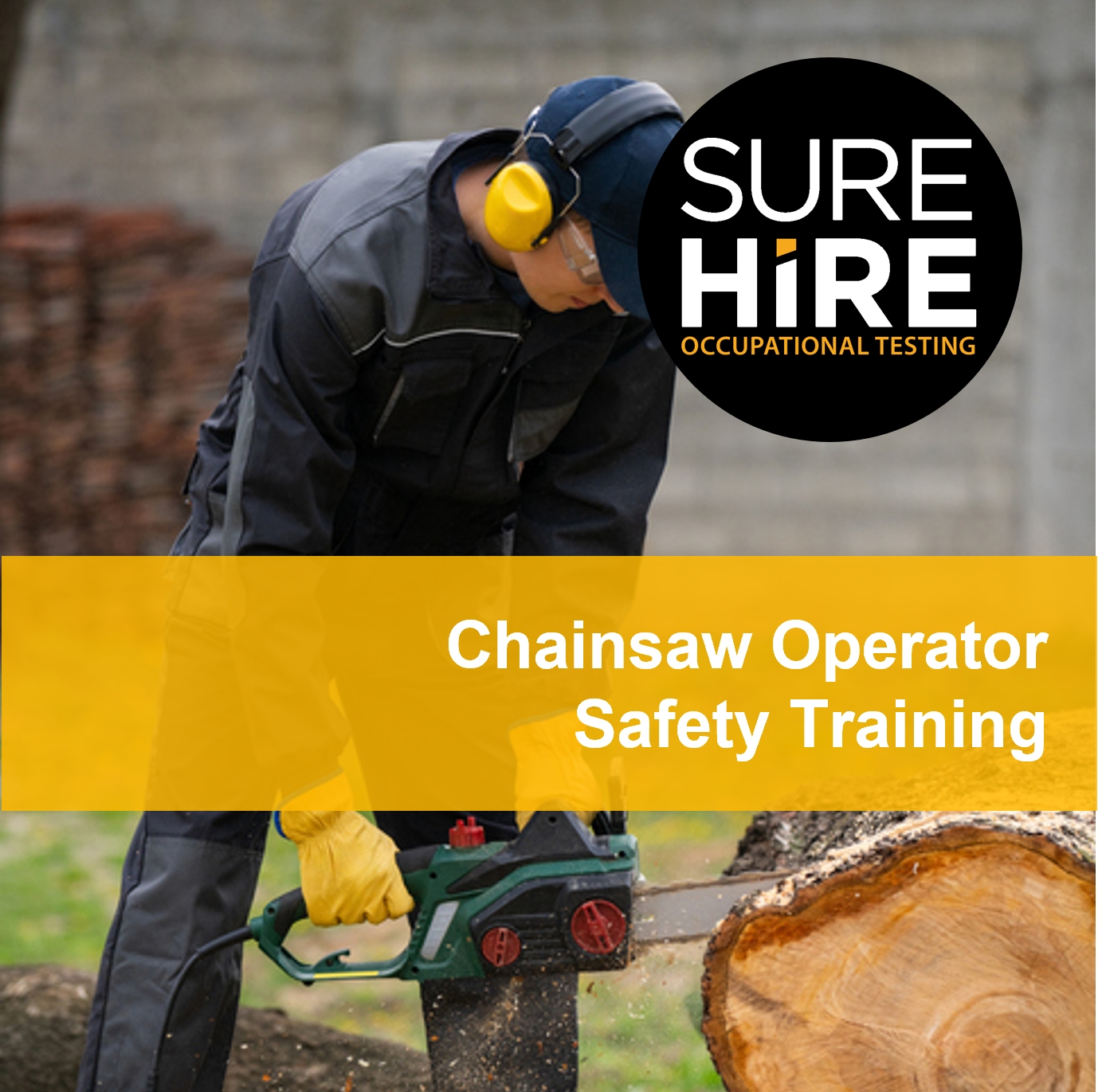 Chainsaw Operator Safety Training